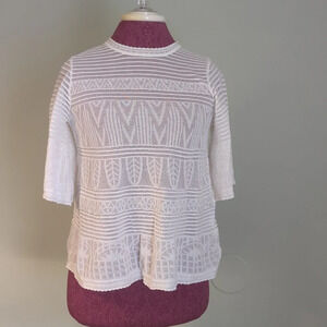 Missoni Sheer White Top